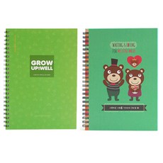 Jmilk 哺乳日記本 綠色+小熊家族產前日記本, 1組