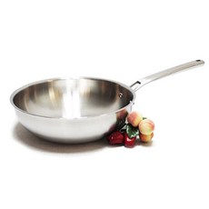 HANIL STAINLESS STEEL Adelio 全五層中式炒鍋, 1個, 28cm