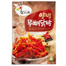 참프레 양념무뼈닭발, 250g, 1개