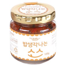밥생각나는소스 홍고추순한매운맛 병입, 100g, 1개, 1개