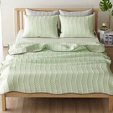 YEJINAHOME 線條被兼薄墊, 綠色