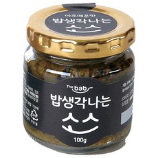밥생각나는소스 아주매운맛 병입, 100g, 1개