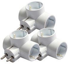 附3孔多頭T型, 3個