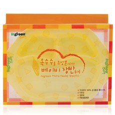 인그린베이비 유아식기 단품 쟁반 대 내열, 1개