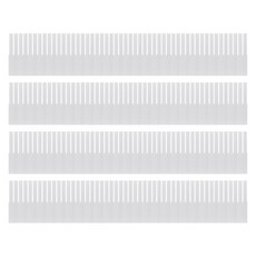 모아시스템즈 서랍장용 칸막이 대형, 화이트, 4개