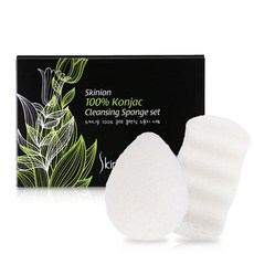 蒟蒻植物纖維潔面海綿套組, 2 件