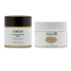 오감바이오 베르플로스 유아피부케어 하이드레이팅 밤, 더모 하이드레이팅 밤 + 크림, 1세트, 50ml