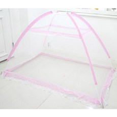 수지씨앤엘 원터치유아모기장 핑크, 1개