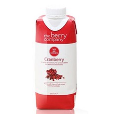 더베리컴퍼니 크랜베리 과일주스, 330ml, 1개