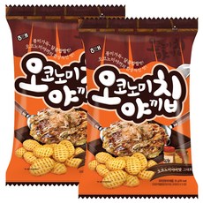 해태제과 오코노미야끼칩 과자, 65g, 2개