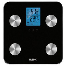 휴비딕 체지방 체중계 HBF-1500 블랙, 1개