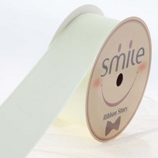 Doori & Changjak 高密度緞帶 40mm, 2個, 02號 (奶油色), 9m