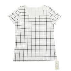 Natura Organic 簡約格子T恤