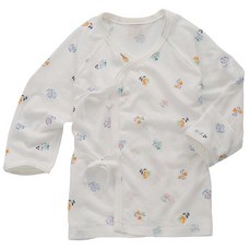 Natura Organic 嬰兒花朵印花包肚衣