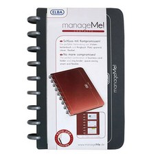 엘바 휴대용 명함 포켓 A5, 149 x 240 mm, 3단