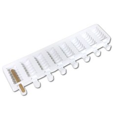 矽膠棒模具 螺旋, 白色, 1個