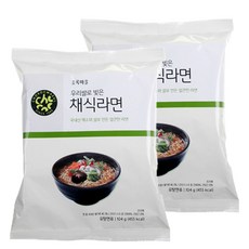 초록마을 채식라면, 2개