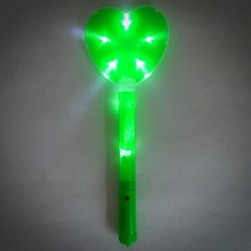 파티팡 LED 하트봉 그린, 2개