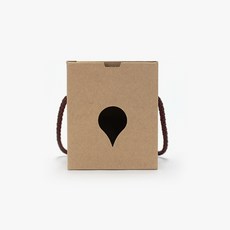 Glassdomae 250ml 冰滴球瓶專用盒 牛皮紙盒, 冰滴球瓶盒-1P, 1個