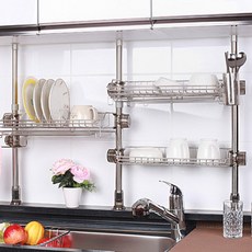 HAPPYHOME 3層水槽瀝乾架, 1 個