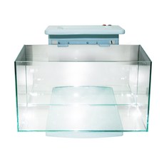 아쿠아플러스 AP디럭스 경 어항 스카이블루, 450 x 240 x 350 mm, 1개