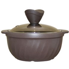 NEO CHEF 砂鍋+玻璃鍋蓋, 上徑16cm,高7.4cm