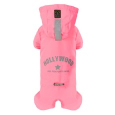 PUPPY ANGEL 多功能狗狗雨衣, 490 粉紅色