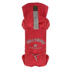 PUPPY ANGEL 多功能狗狗雨衣, 337 紅色