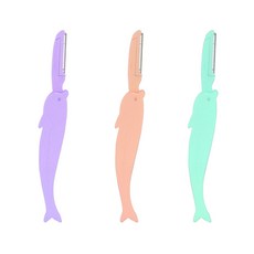 리빙조이 JOYBEAUTY 눈썹칼 L433, 랜덤 발송, 2개