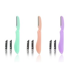 리빙조이 JOYBEAUTY 눈썹칼 L403 랜덤 발송, 본품 + 리필 2개, 2세트