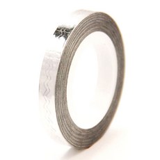 카카스 네일 라인테이프 지그재그, 실버, 4개