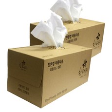 한국설란 미용티슈 230매, 1개입, 4세트