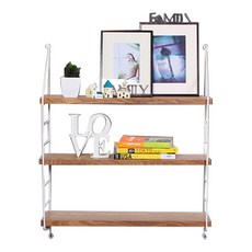 Credis木質3層模組置物架, 原木色
