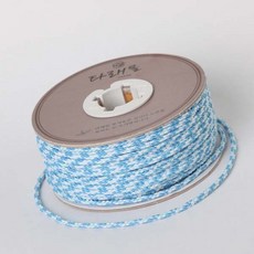 雙色編織線 3mm*45m, 1 個, 混色, 4500厘米