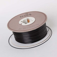 圓皮繩 1mm*45m, 黑色的