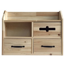 Miso Biz原木2層多功能衛生紙收納盒, 1個