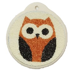 유니아트 데코샌드 302 열쇠고리, 부엉이, 2개