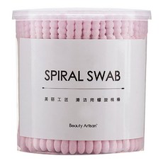 데일리팜 컬러 면봉 핑크, 200개입, 1개