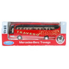 WELLY 大型巴士可動玩具, 紅色