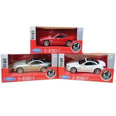 WELLY 4.75 賓士 SL500, 紅色