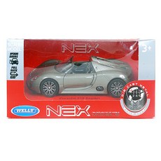 WELLY WELLY 4.75 保時捷918 Spyder, 灰色