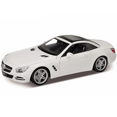 웰리 1:18 벤츠 SL500, 화이트, 1개