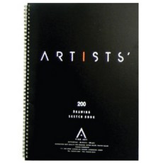 세르지오 아티스트 크로키북 200g, 8절, 1개
