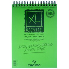 CANSON XL 再生繪圖本 160g, A4 (297 毫米 x 210 毫米), 50張