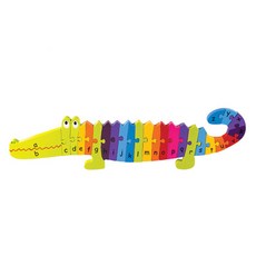 오렌지트리 알파벳악어우든퍼즐, 12개월이상, 1개