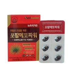 뉴트리가든 쏘팔메토 파워, 1개, 30정