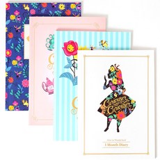 금홍팬시앨리스 디즈니클래식한달다이어리, 랜덤 발송, 1개