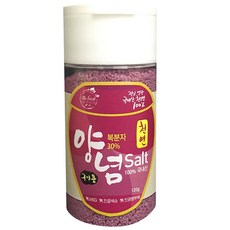 할인관 전용 더프레쉬 장 나라 천연 구이용 복분자30% 양념소금, 120g, 1개