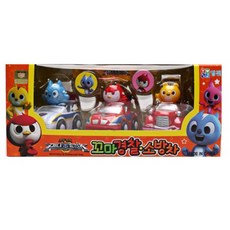 영진완구 미니특공대 꼬마 경찰/소방차, 1세트, 1개