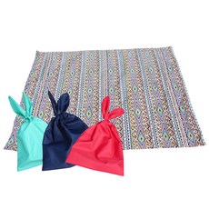 140spoon 野餐墊+隨機收納袋 波西米亞, 1套